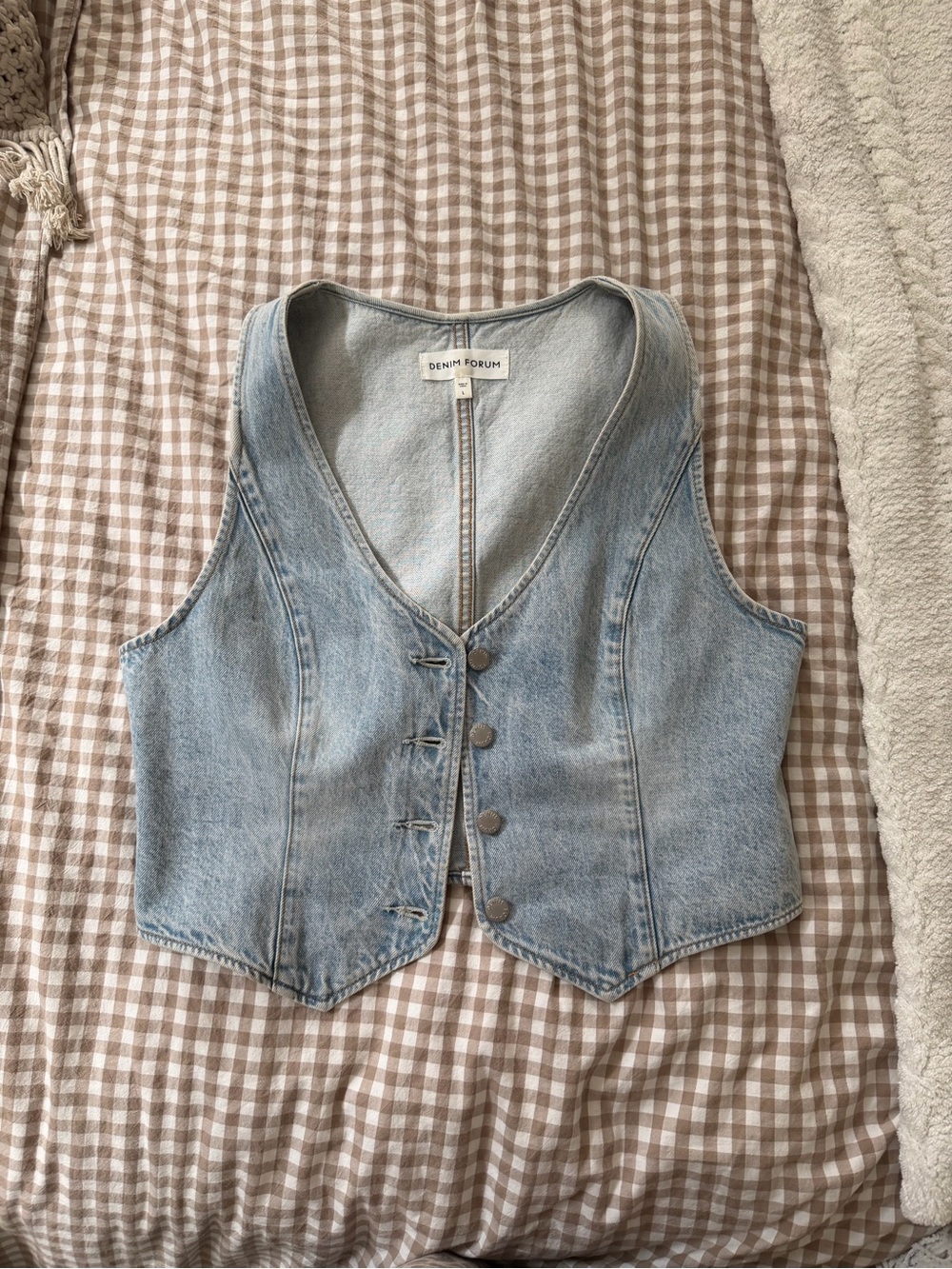 Denim Forum Denim Vest